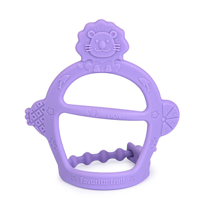 Food grade baby teether silicone wearable bracelet teether baby teether bracelet